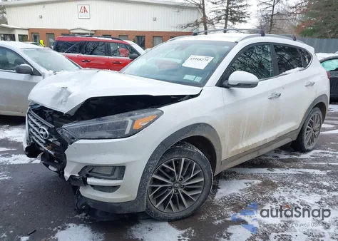 2021 Hyundai Tucson Limited z USA, uszkodzony, nr VIN KM8J3CAL4MU405942